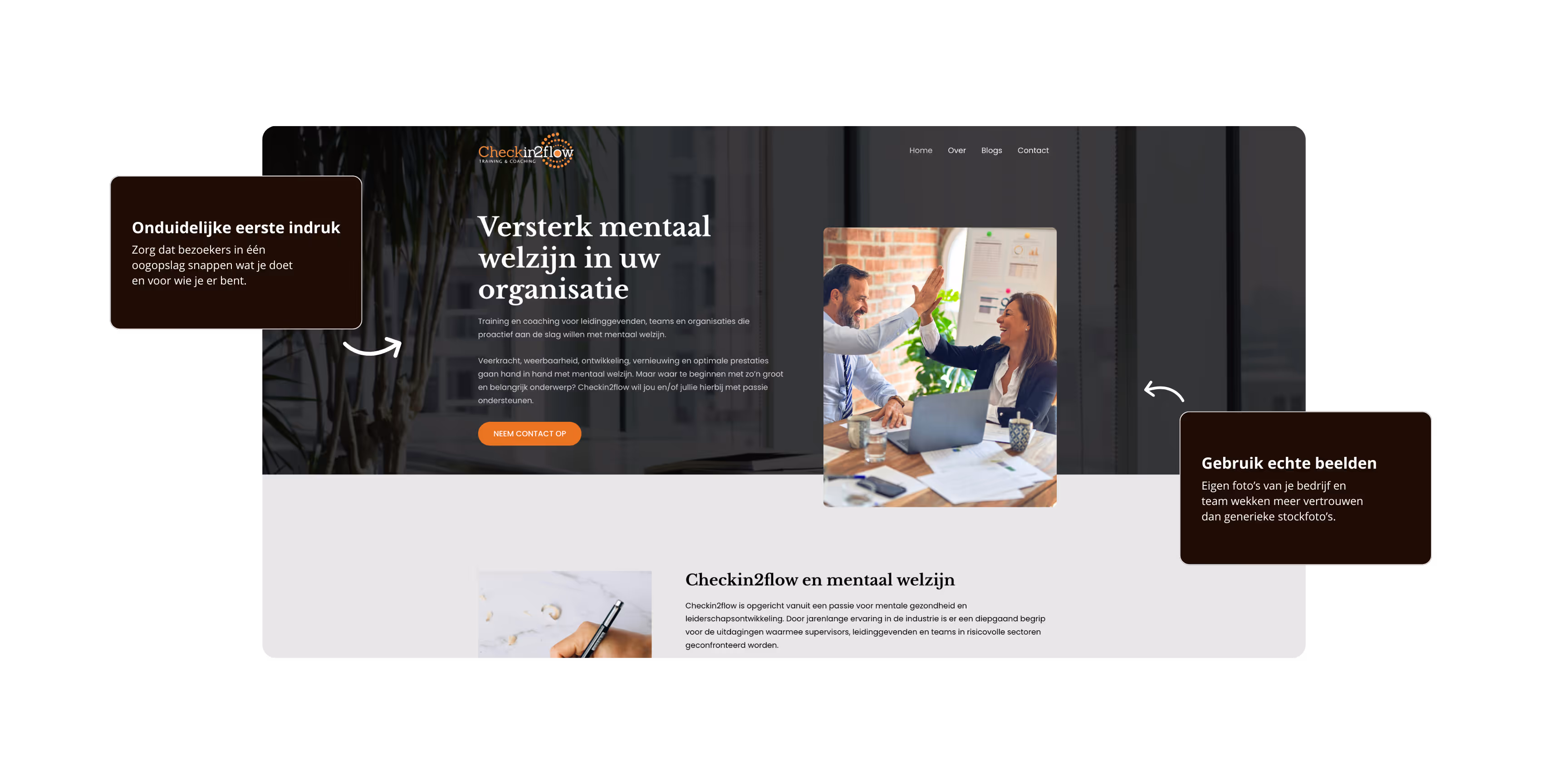 meer klanten uit je website met de gratis website check