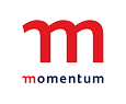 momentum logo on white background