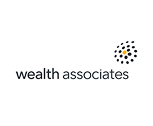 the wealth associates logo in stylized black