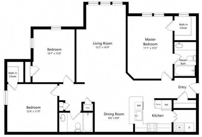 Three Bedroom A