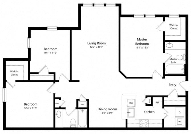 Three Bedroom B