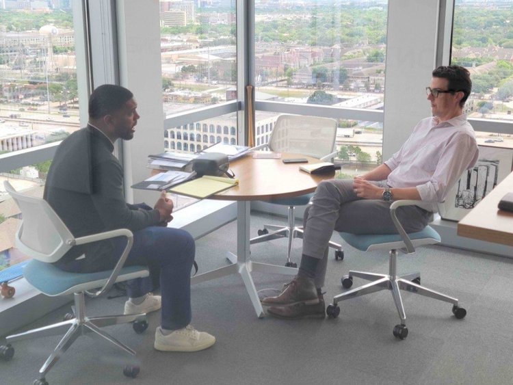 Jason Robinson - Playbook Five and Blair Farrou - Mercury Fund having a conversation