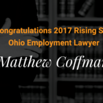 Congratulations 2017 Rising Star Ohio Employment Lawyer