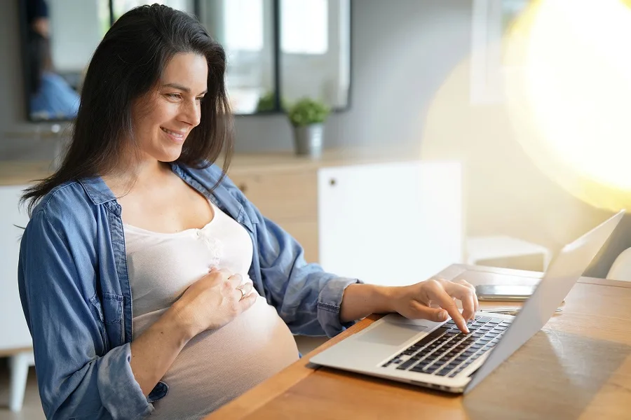 Women Can Work Throughout a Pregnancy