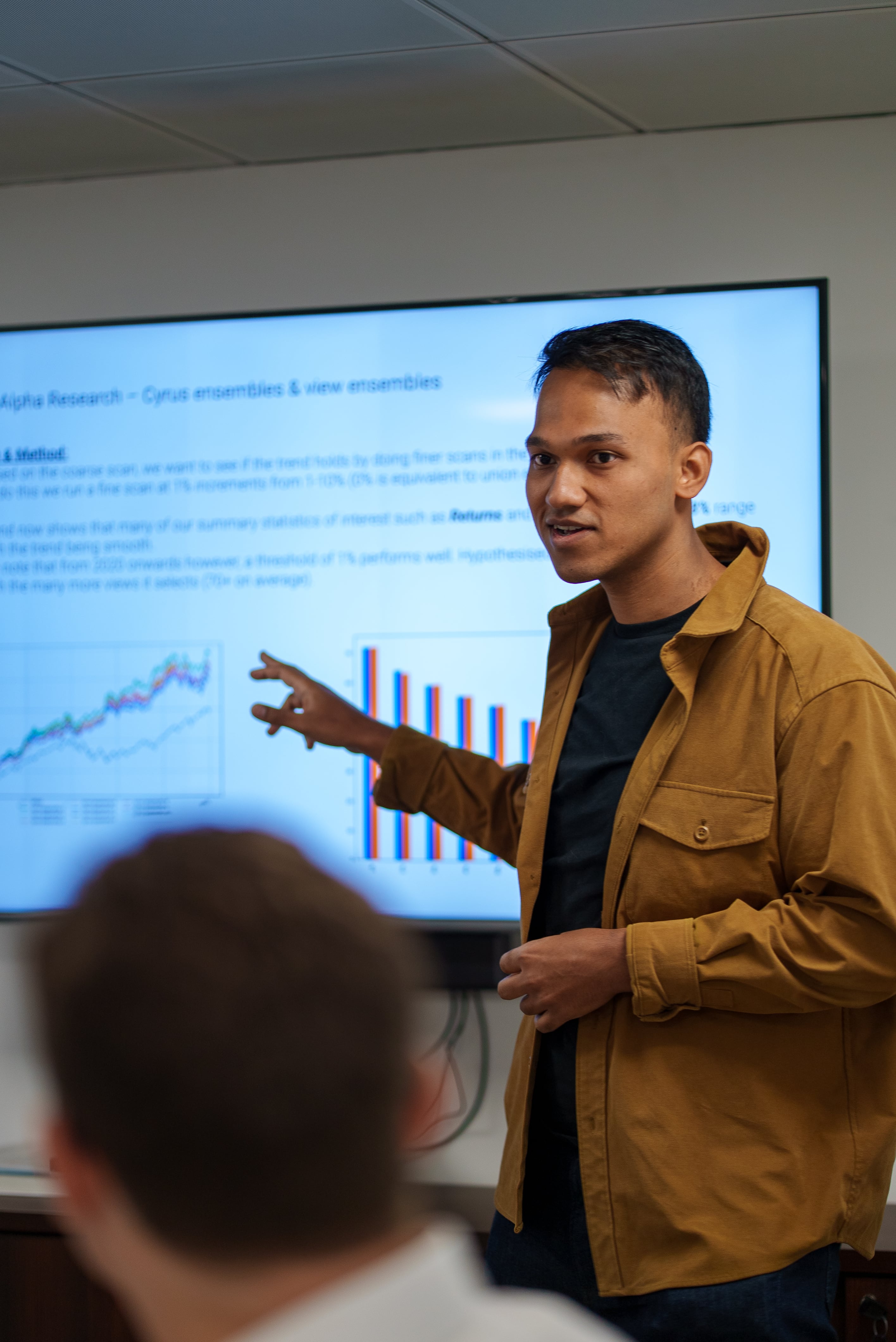 Sibylla team members collaborating in a business meeting.