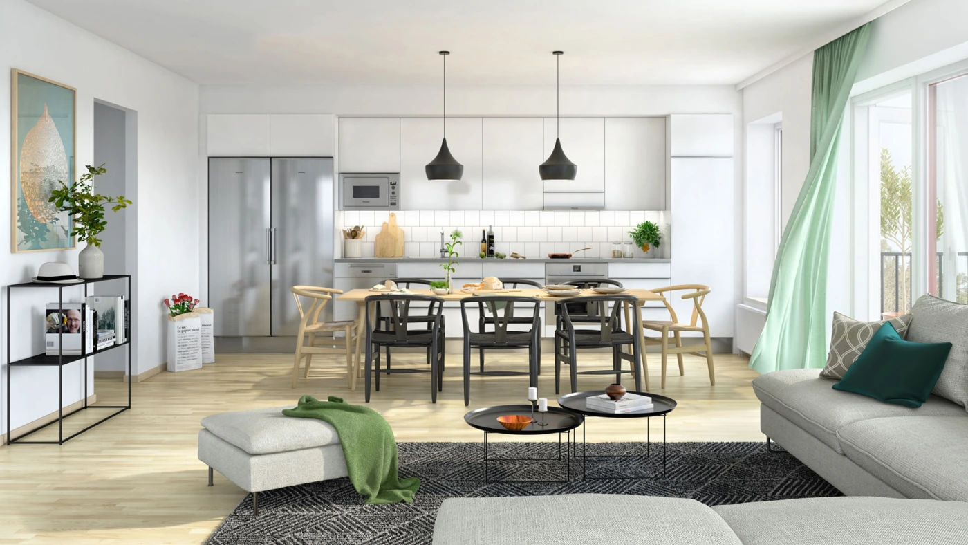 radiance-visual-architecture-3D-render-rendering-tornstaden-kitchen