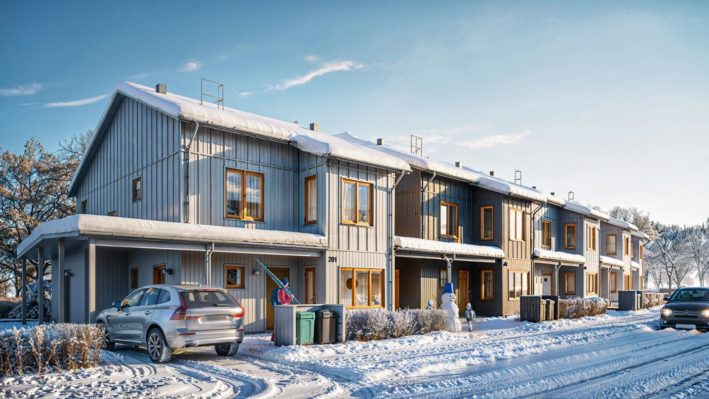 radiance-visual-architecture-3D-render-rendering-snowy-road-and-rooftops