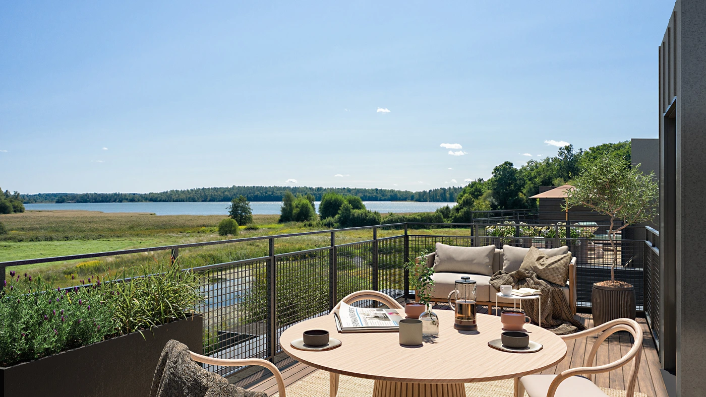 radiance-visual-architecture-3D-render-rendering-sweden-lake-residential-houses-balcony