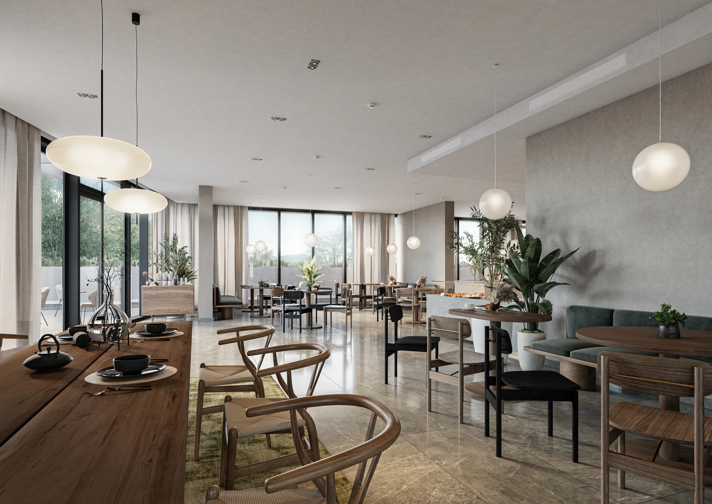 radiance-visual-real-estate-3D-render-rendering-dining-area-overview