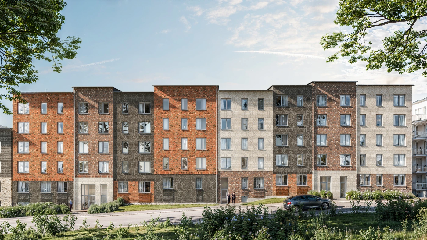 radiance-visual-real-estate-3D-render-rendering-white-red-brown-building