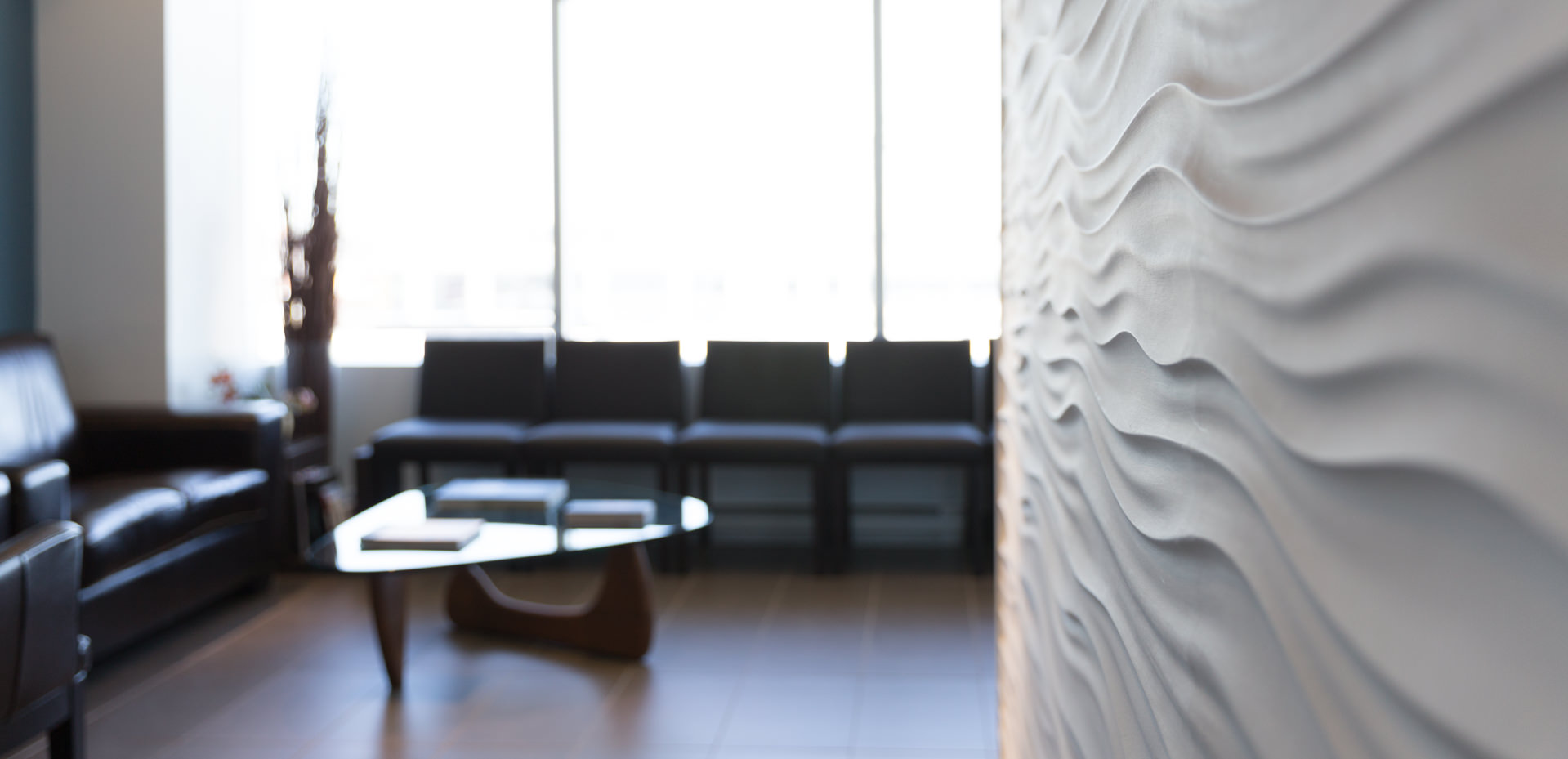 photo of the Endolotus waiting area and wall