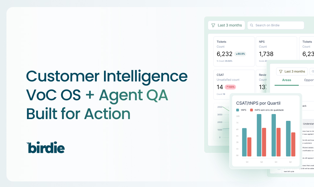 Birdie - The Customer Intelligence Platform built for action