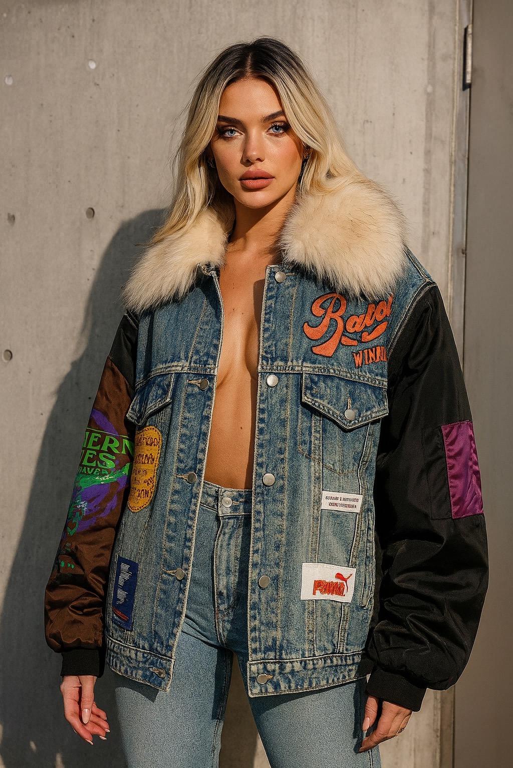 veste oversize qui tient chaud doublé avec des poches Compositions produit : 15% polyester - 85% coton
taille unique