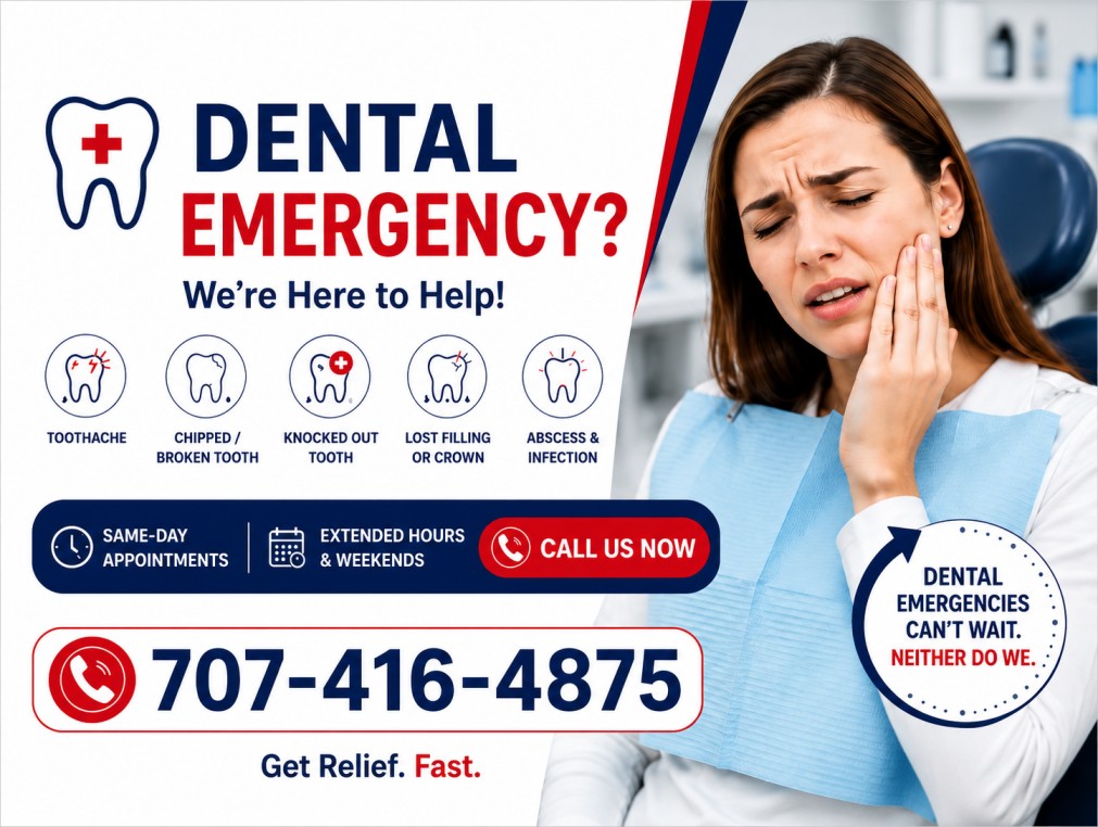 Emergency dentist in Vacaville CA
