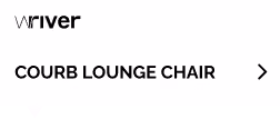 Courb lounge chair