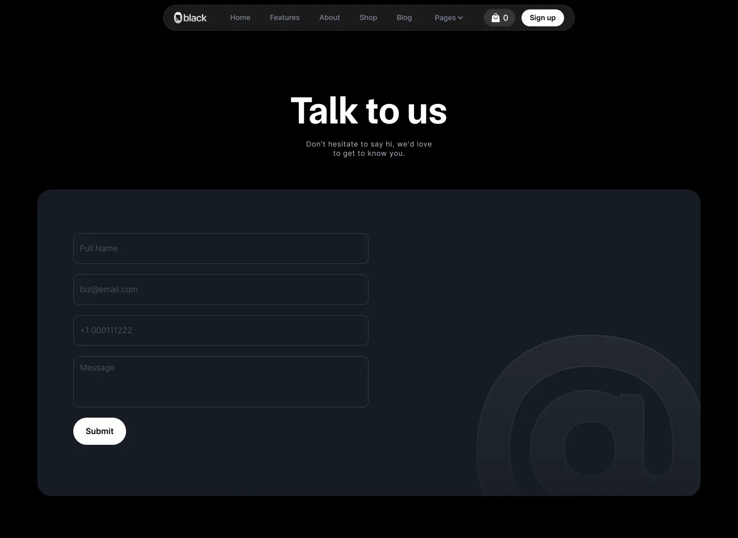 App Webflow Template -
Black Zero - Created by Wedoflow.com and Azwedo.com