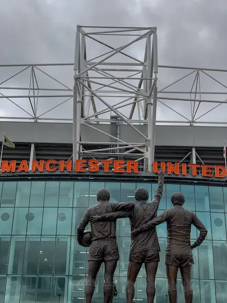 Statues Old Trafford