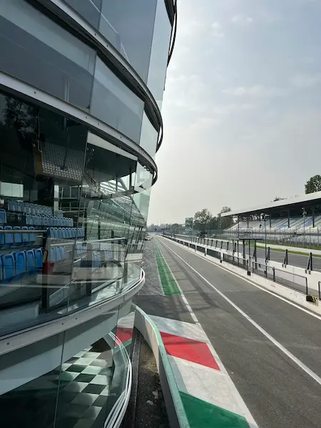 La piste du Grand Prix de Monza