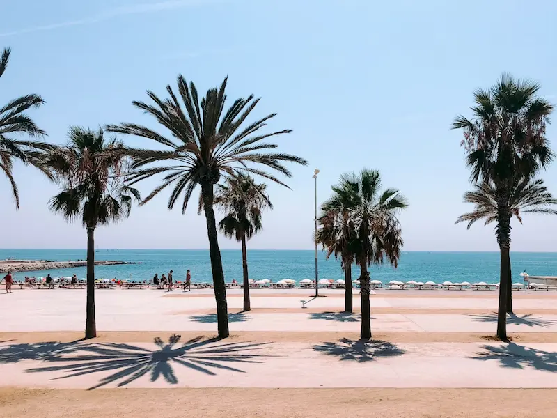 Plage Barcelone
