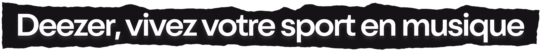 Deezer, vivez votre sport en musique