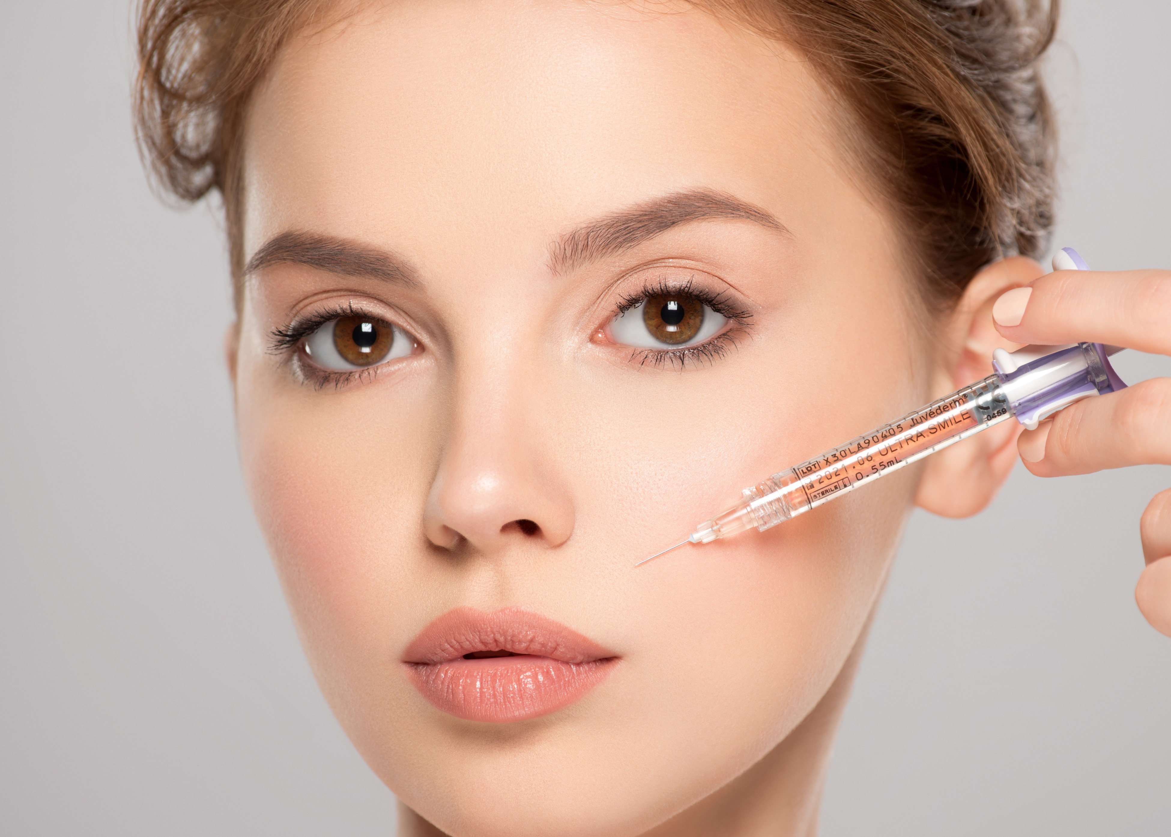 A woman getting Fillers