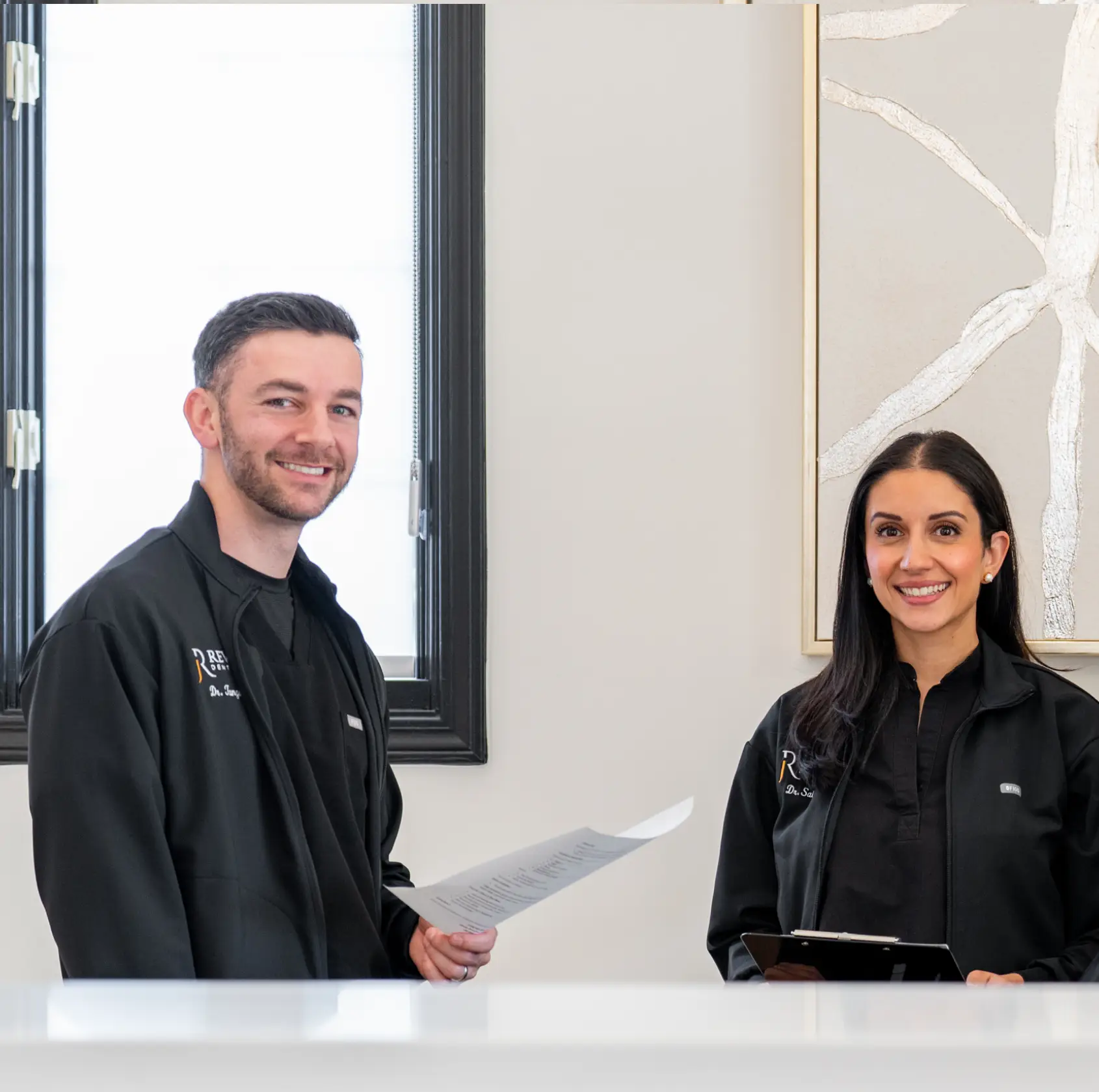 Dr. Tangalos and Dr. Saikaley in Shelby Township, MI