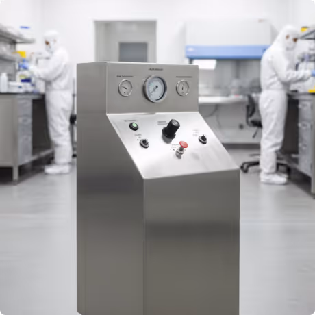 Mann Welding Digital PLC-driven HCU for precise, recipe-based column operations