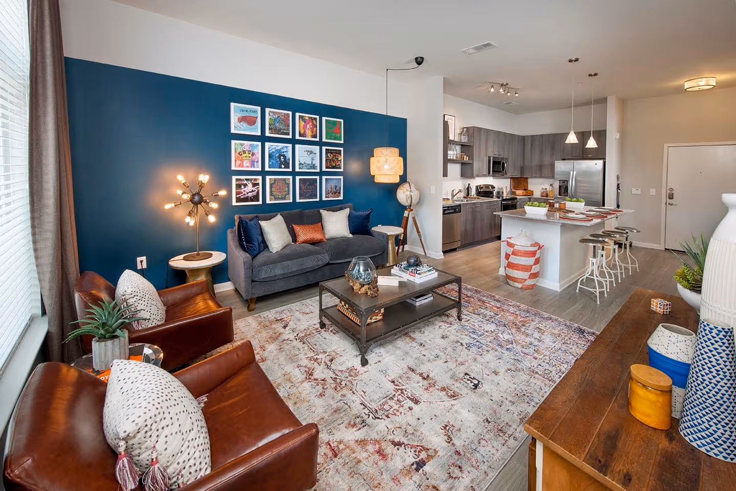 Model living room 01
