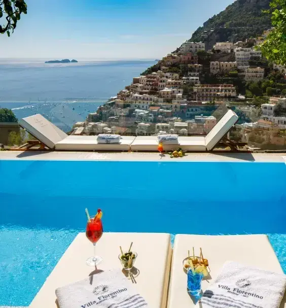 Positano sea view from Villa Fiorentino