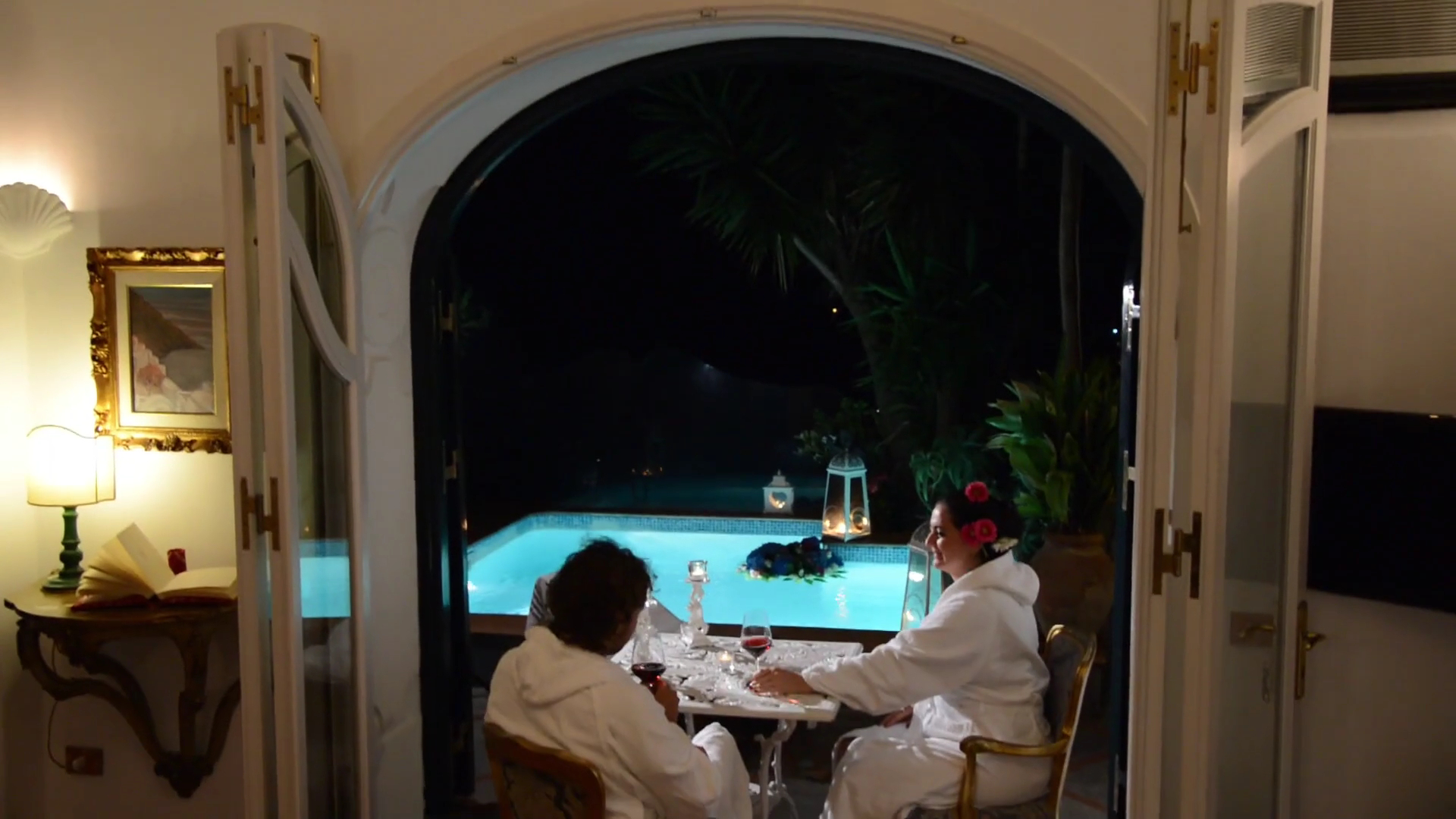 The Honeymoon Suite at Villa Fiorentino, Positano