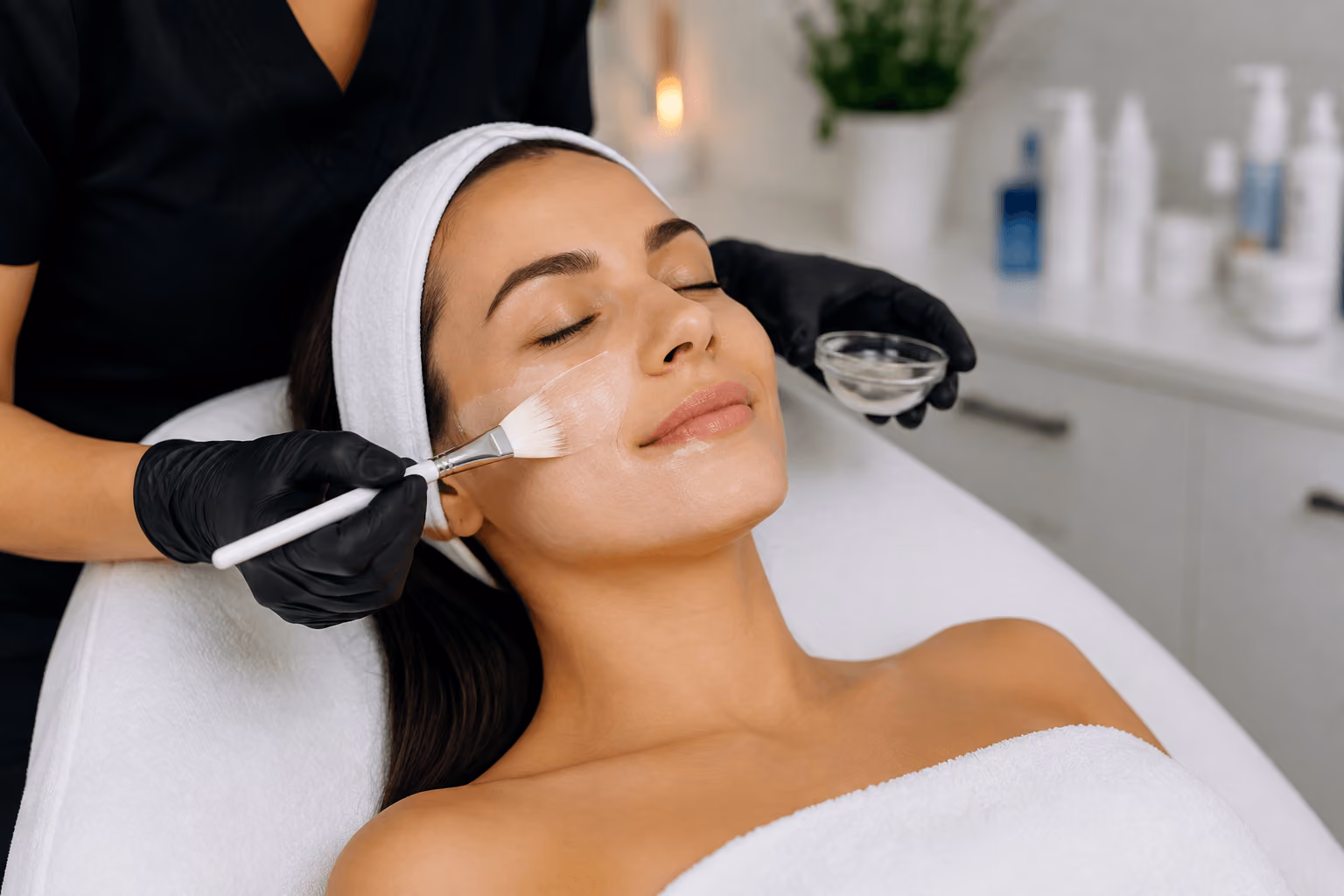 Facial treatment for skin concerns in Cary, North Carolina medspa