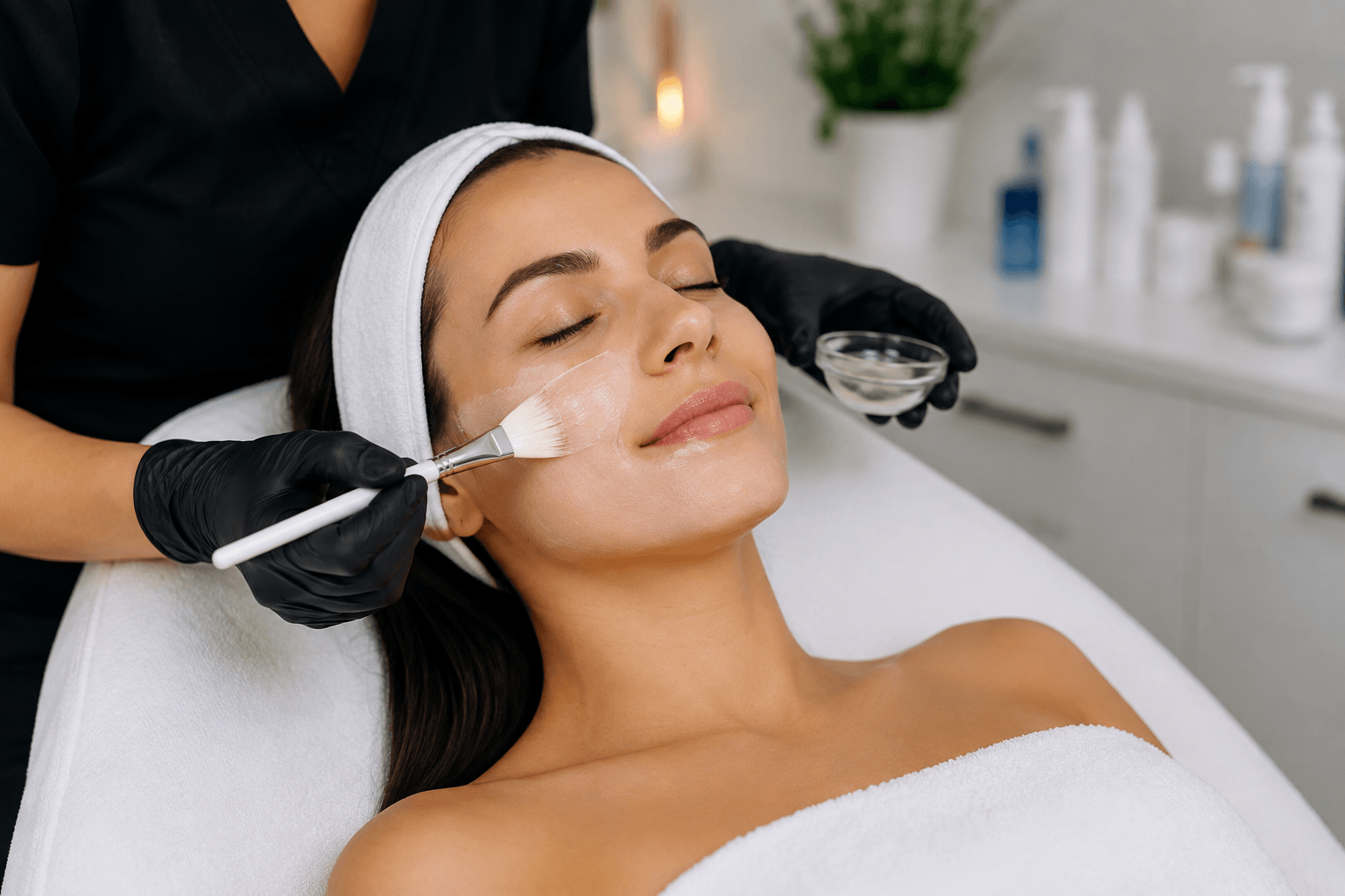 Facial treatment for skin concerns in Cary, North Carolina medspa