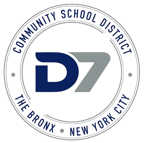 Community School District D7 Bronx New York logo