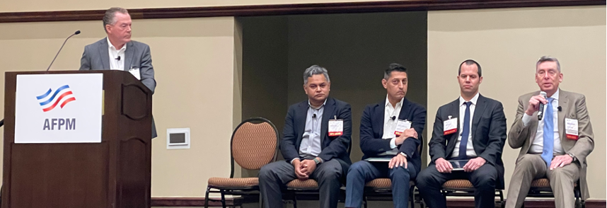 Monroe Energy COO Regan Howell responds to a question 