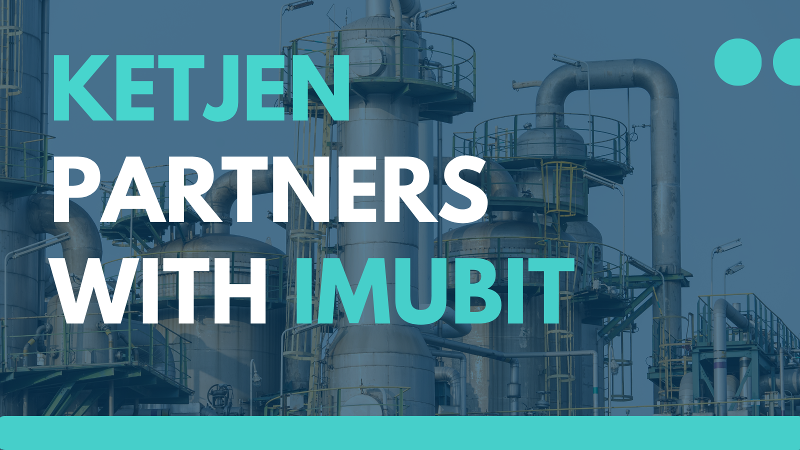 Industrial plant background with the text: Industrial AI is Maturing. The real gap is operational execution.