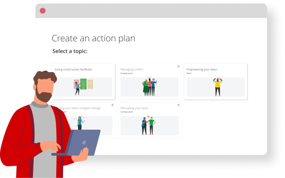 A team applying Everything DiSC Worksmart at work