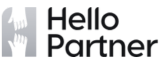 Hello Partner logo - a news and events business for partnership marketing