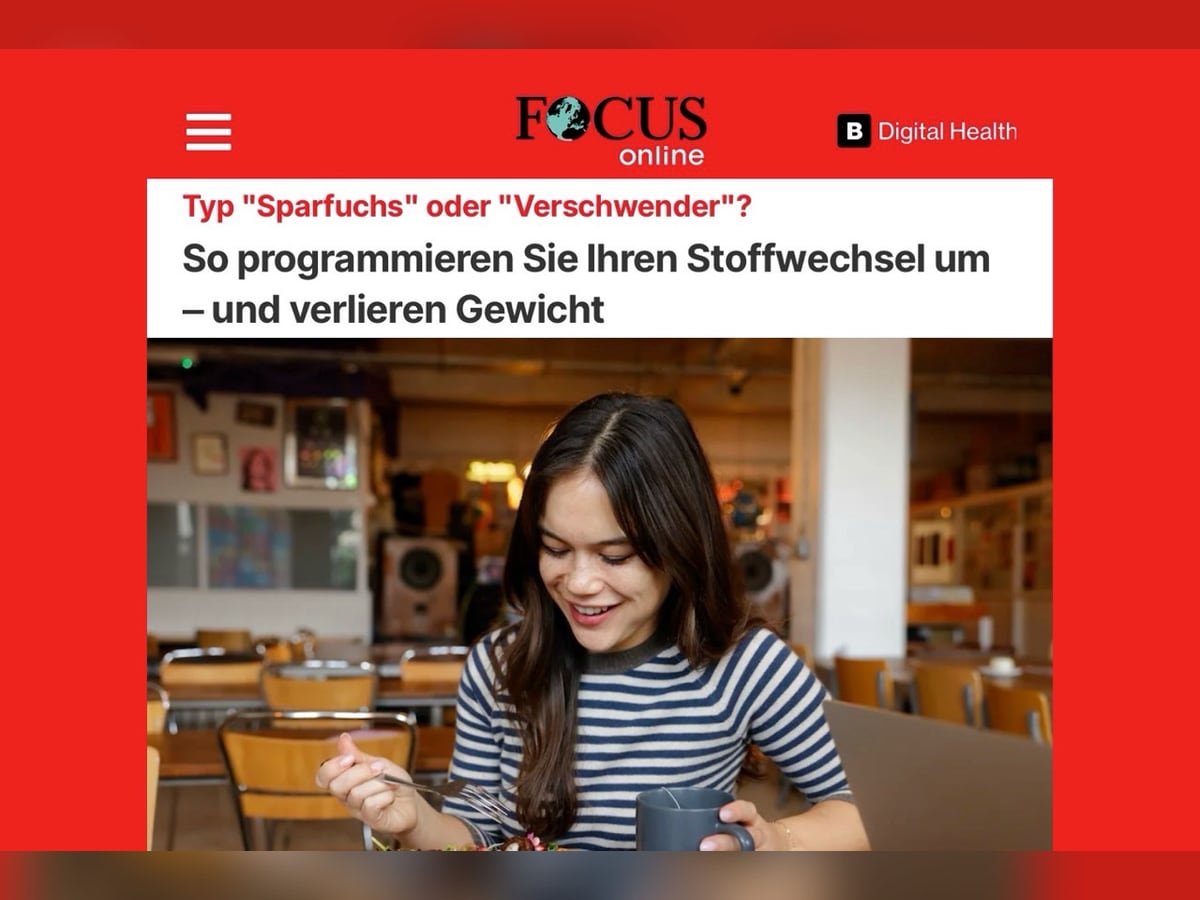 So programmieren Sie Ihren Stoffwechsel um – und verlieren Gewicht