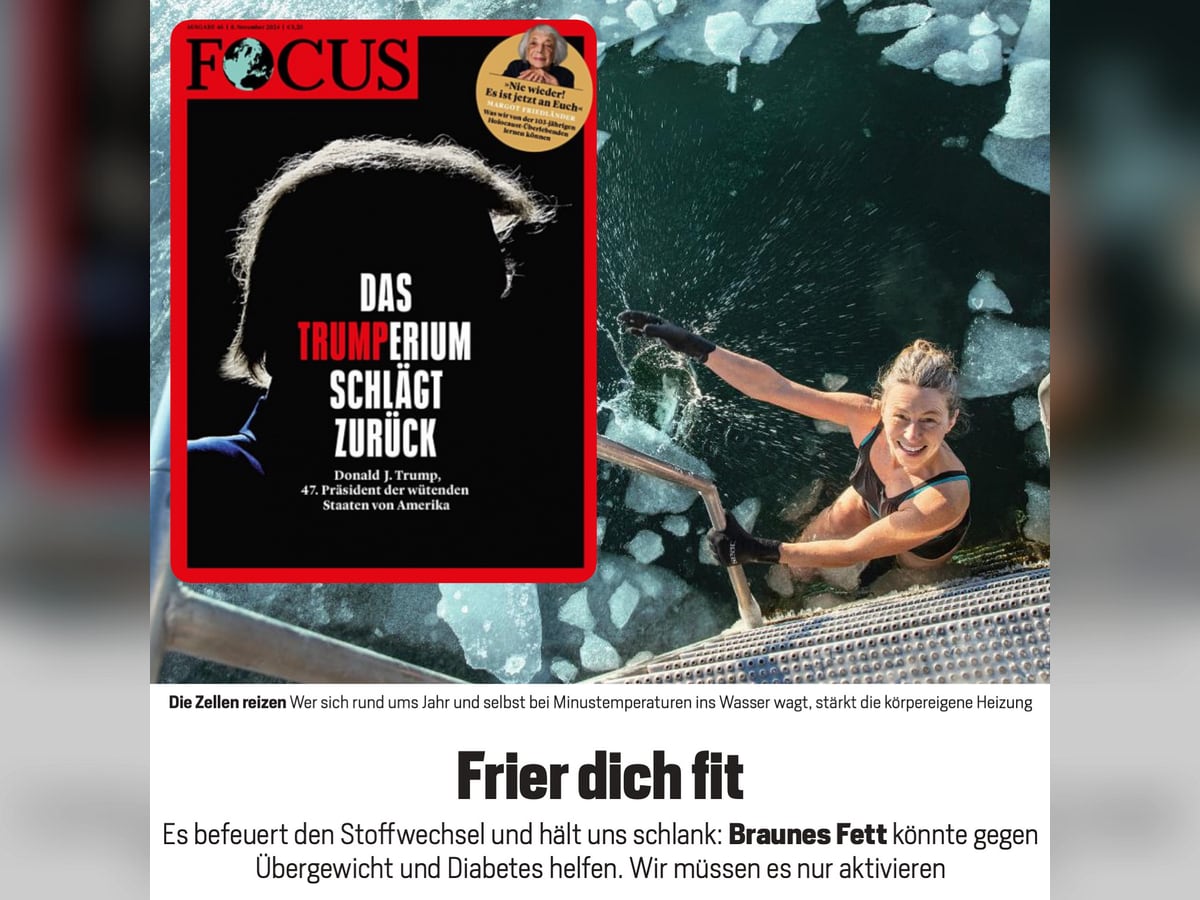 FOCUS-Artikel: Frier dich fit