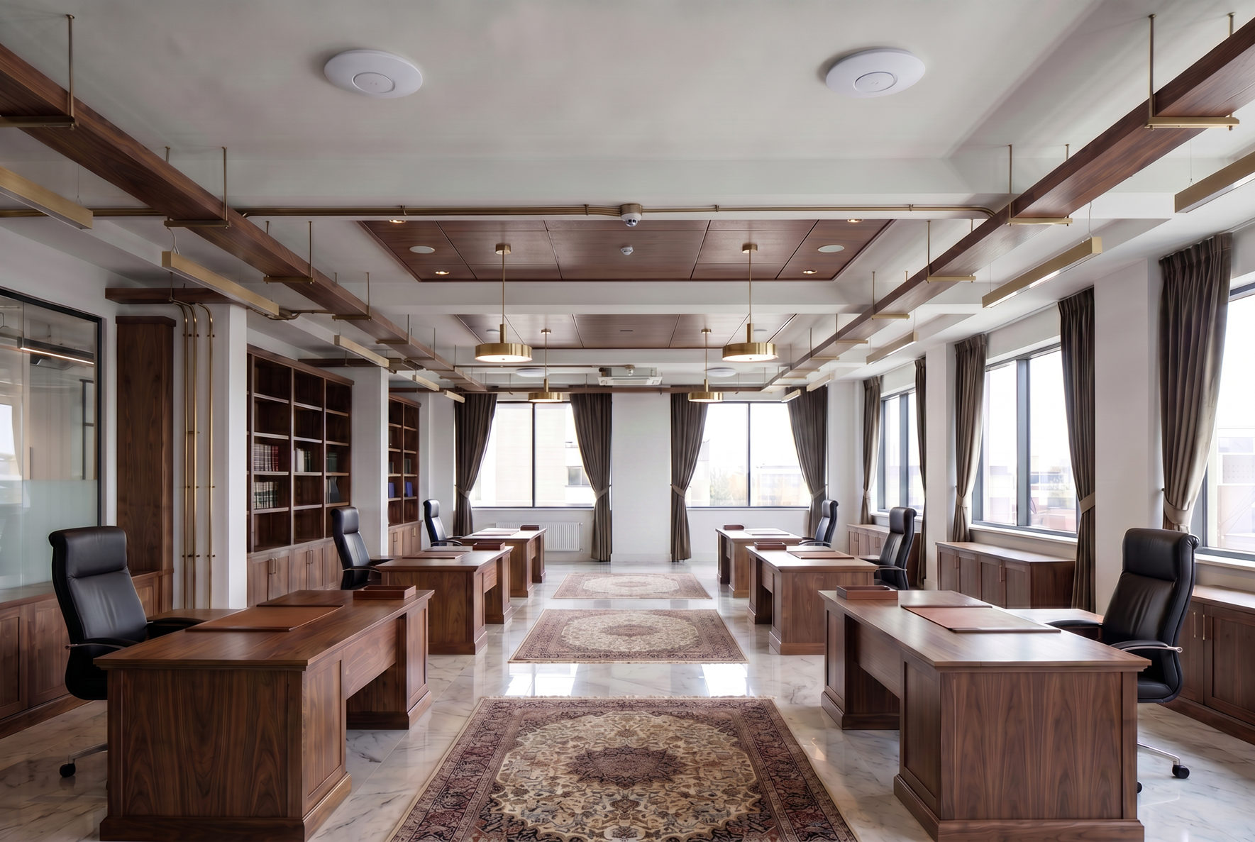 Acabamento corporativo de alto padrão