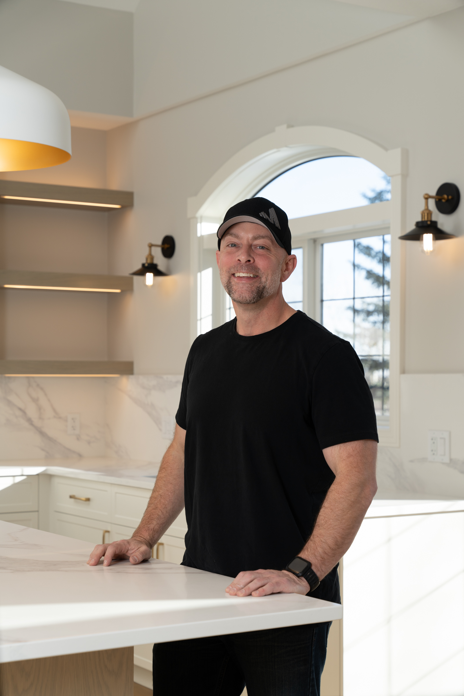 Adam, construction manager leading Marvel's Calgary renovations and new home builds.