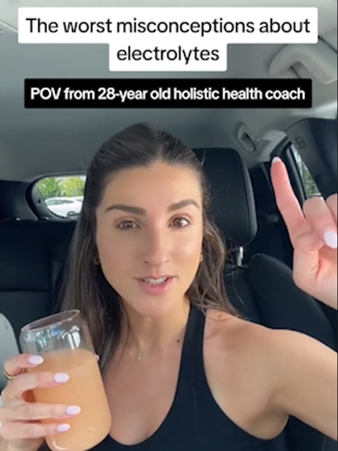 Still image from a UGC ad