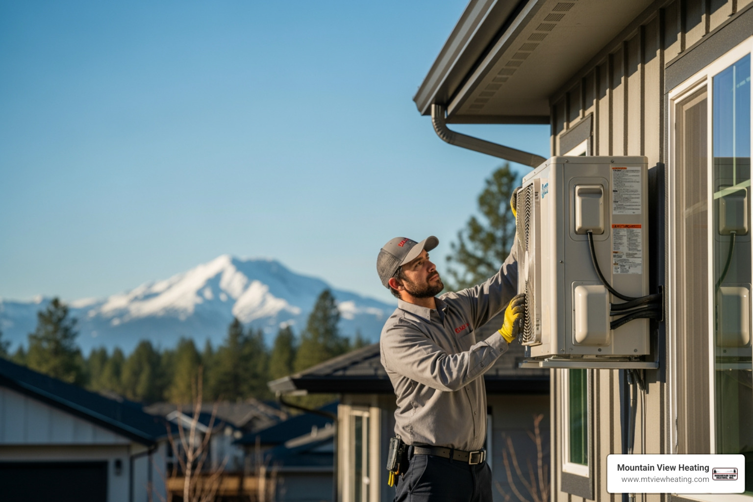 mini split ac contractors in redmond, or