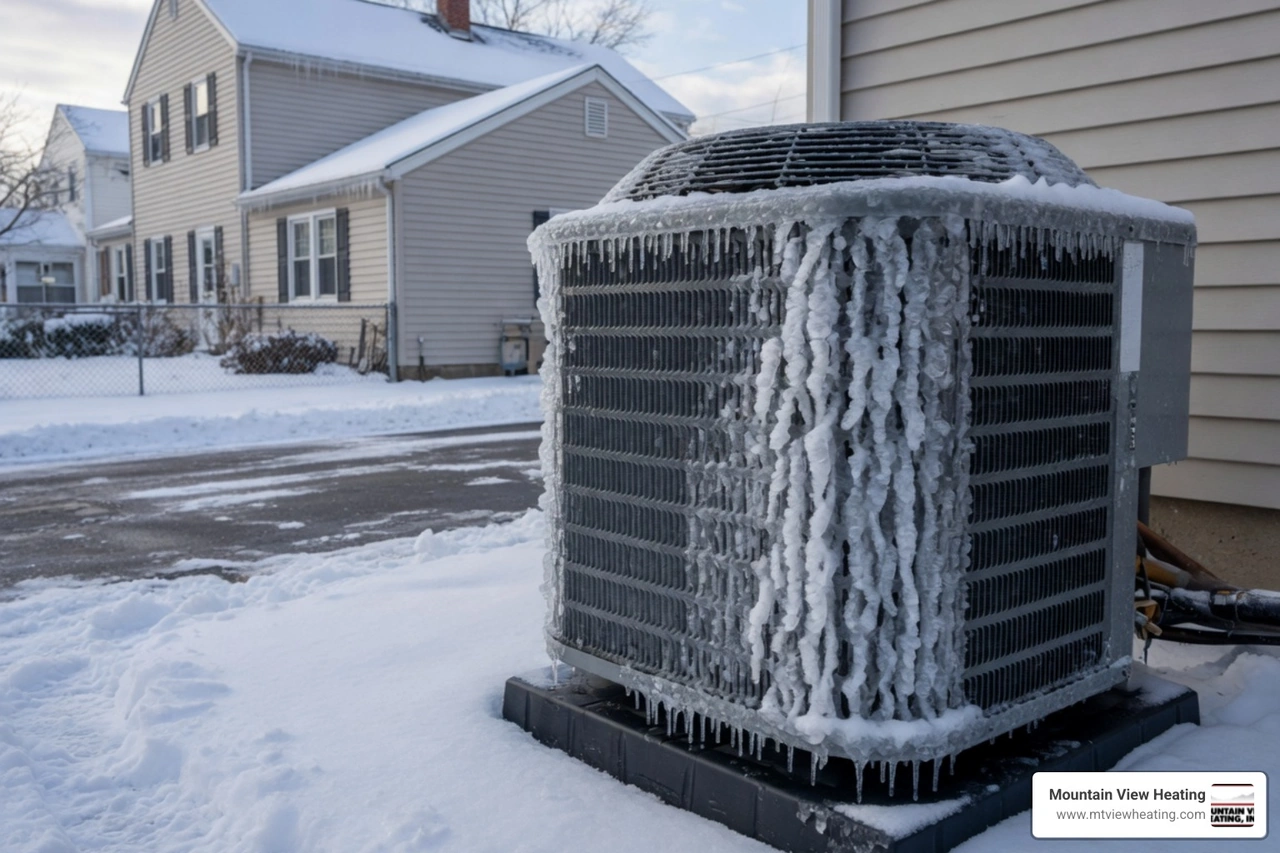 How to Fix Heat Pump Ice Buildup