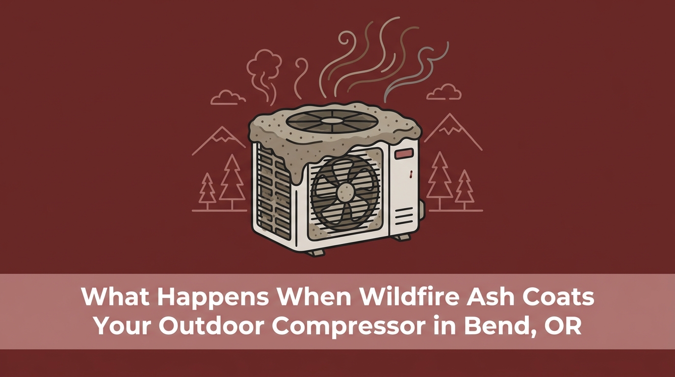 What Happens When Wildfire Ash Coats Your Outdoor Compressor