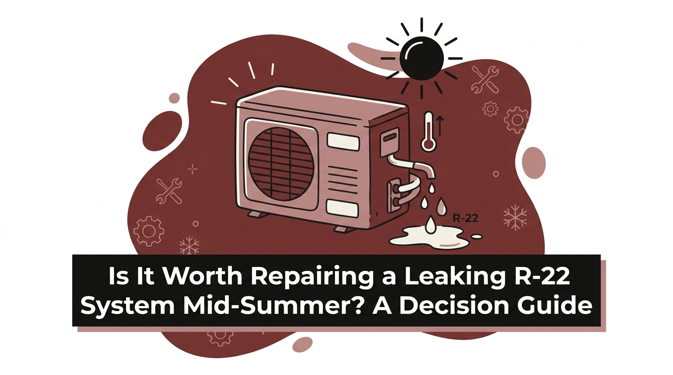 Is It Worth Repairing a Leaking R-22 System Mid-Summer?