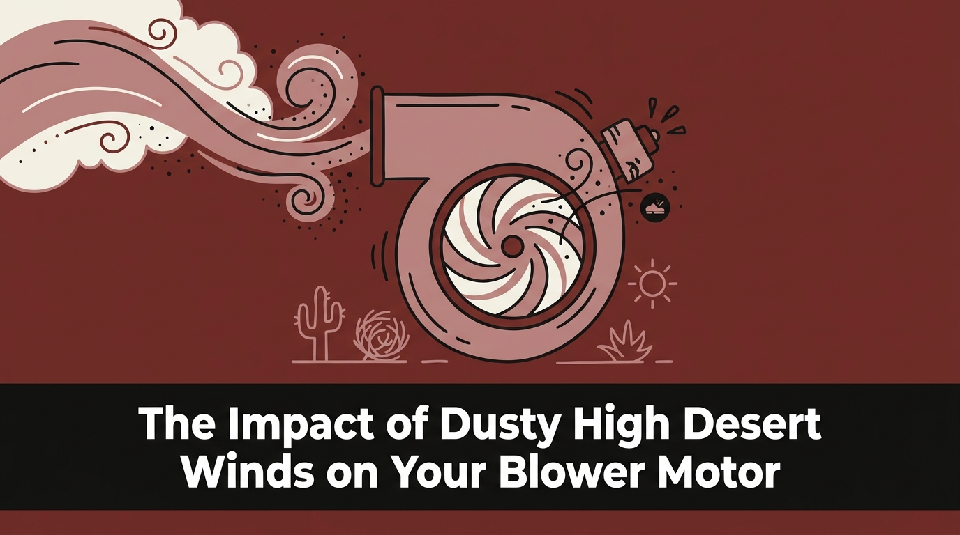 The Impact of Dusty High Desert Winds on Your Blower Motor