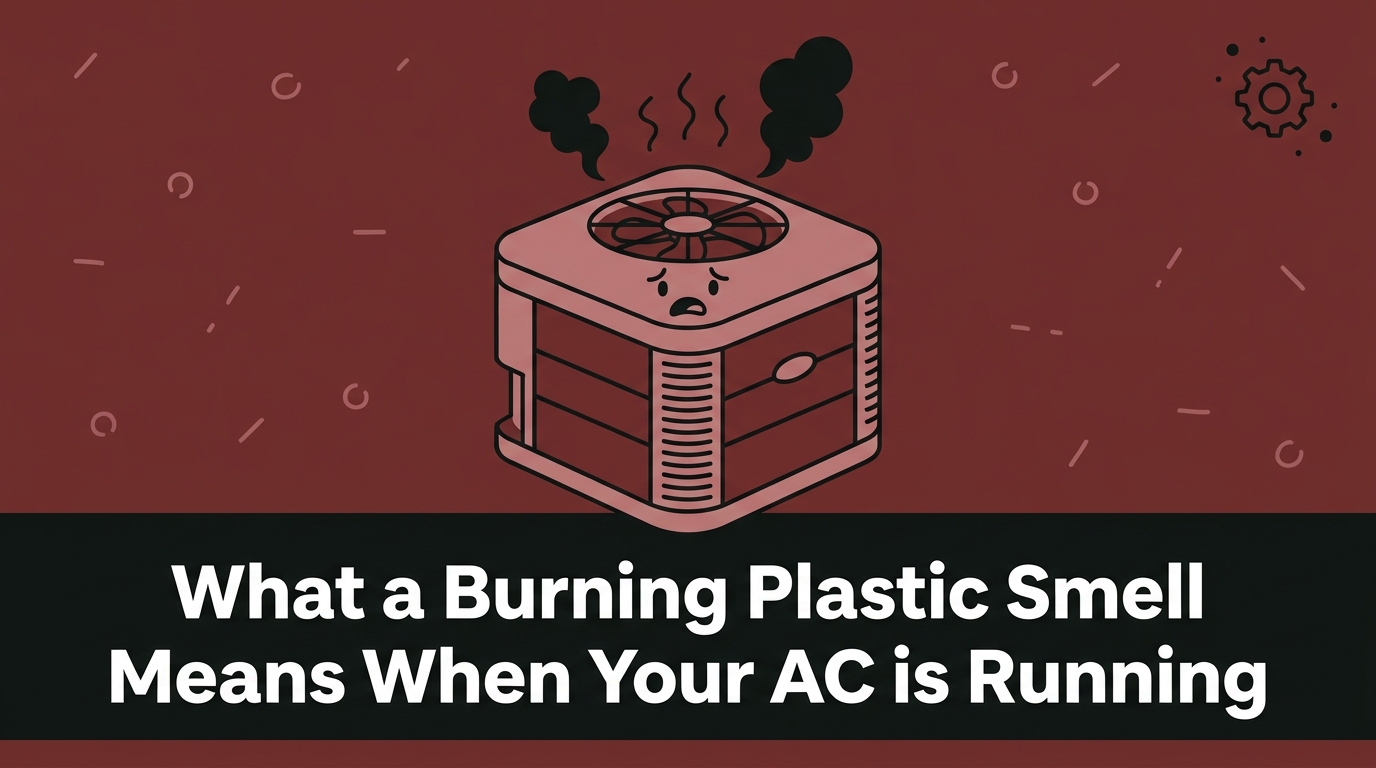 What a Burning Plastic Smell Means When Your AC is Running