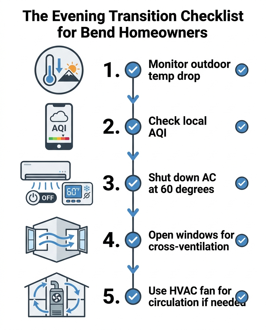 The Evening Transition Checklist for Bend Homeowners