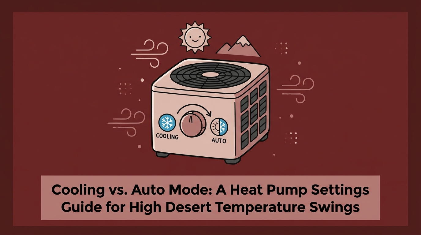 When to Switch Your Heat Pump from Cooling to Auto Mode